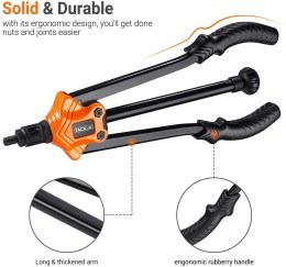 TACKLIFE Rivet Setting Kit+Automatic Pumping Bar6